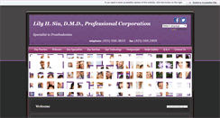 Desktop Screenshot of drlilysiu.com